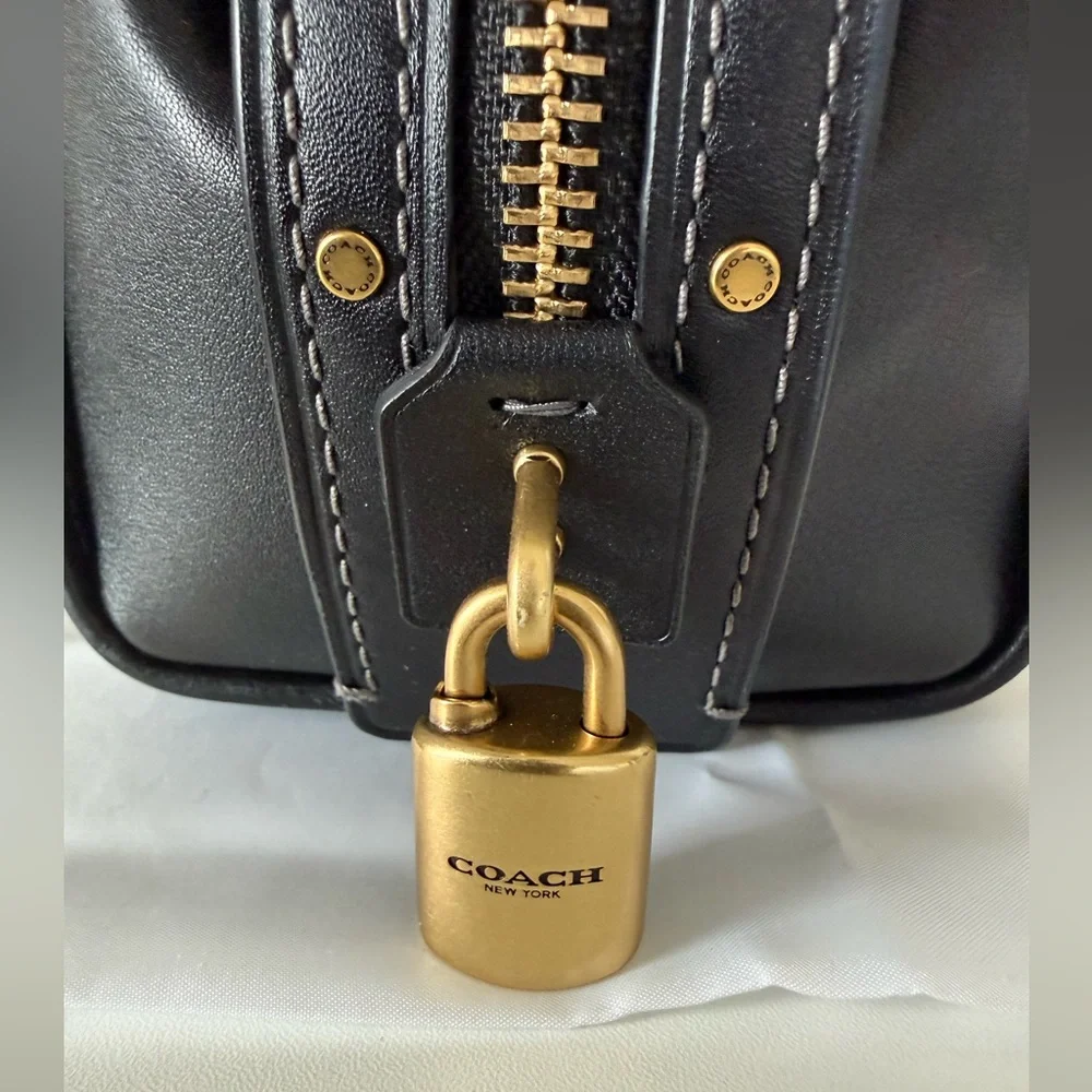 Coach Rogue 31 Black Leather - Picture 10 of 15